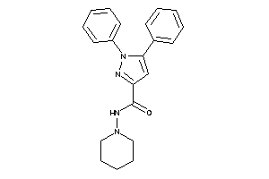 Image of 1,5-diphenyl-N-piperidino-pyrazole-3-carboxamide
