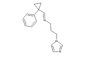 3-imidazol-1-ylpropyl-[(1-phenylcyclopropyl)methylene]amine