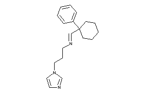 3-imidazol-1-ylpropyl-[(1-phenylcyclohexyl)methylene]amine