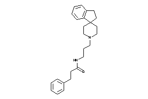 3-phenyl-N-(3-spiro[indane-1,4'-piperidine]-1'-ylpropyl)propionamide