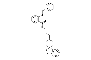 2-benzoxy-N-(3-spiro[indane-1,4'-piperidine]-1'-ylpropyl)benzamide