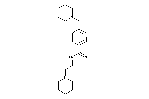 N-(2-piperidinoethyl)-4-(piperidinomethyl)benzamide