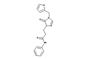 Image of 3-[1-(2-furfuryl)-5-keto-2-imidazolin-4-yl]-N-phenyl-propionamide