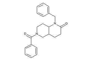 6-benzoyl-1-benzyl-4,4a,5,7,8,8a-hexahydro-3H-1,6-naphthyridin-2-one
