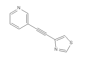 4-[2-(3-pyridyl)ethynyl]thiazole