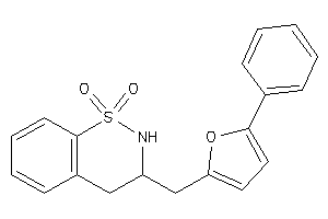 3-[(5-phenyl-2-furyl)methyl]-3,4-dihydro-2H-benzo[e]thiazine 1,1-dioxide