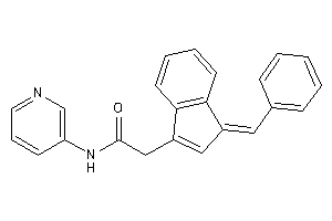 Image of 2-(3-benzalinden-1-yl)-N-(3-pyridyl)acetamide