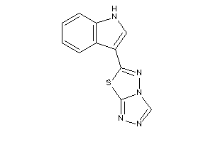 6-(1H-indol-3-yl)-[1,2,4]triazolo[3,4-b][1,3,4]thiadiazole