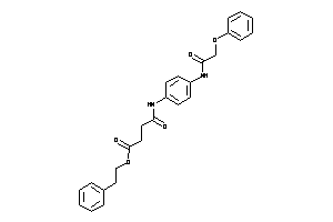 4-keto-4-[4-[(2-phenoxyacetyl)amino]anilino]butyric Acid Phenethyl Ester