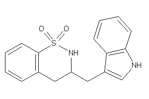3-(1H-indol-3-ylmethyl)-3,4-dihydro-2H-benzo[e]thiazine 1,1-dioxide