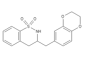 3-(2,3-dihydro-1,4-benzodioxin-6-ylmethyl)-3,4-dihydro-2H-benzo[e]thiazine 1,1-dioxide