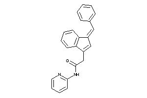 2-(3-benzalinden-1-yl)-N-(2-pyridyl)acetamide