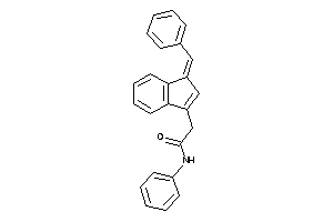 2-(3-benzalinden-1-yl)-N-phenyl-acetamide