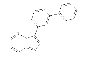 3-(3-phenylphenyl)imidazo[2,1-f]pyridazine