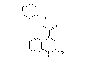 4-(2-anilinoacetyl)-1,3-dihydroquinoxalin-2-one