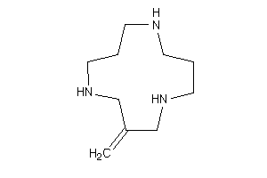 Image of 1-methylene-3,7,11-triazacyclododecane
