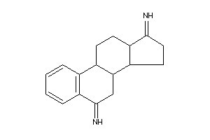 Image of (6-imino-8,9,11,12,13,14,15,16-octahydro-7H-cyclopenta[a]phenanthren-17-ylidene)amine