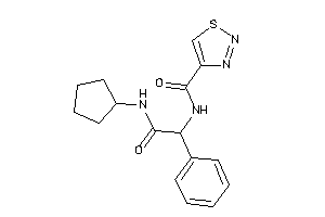N-[2-(cyclopentylamino)-2-keto-1-phenyl-ethyl]thiadiazole-4-carboxamide