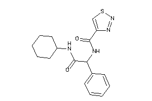 N-[2-(cyclohexylamino)-2-keto-1-phenyl-ethyl]thiadiazole-4-carboxamide