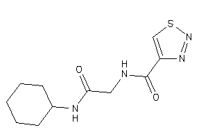 N-[2-(cyclohexylamino)-2-keto-ethyl]thiadiazole-4-carboxamide