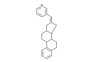 Image of 3-(6,7,8,9,11,12,13,14,15,17-decahydrocyclopenta[a]phenanthren-16-ylidenemethyl)pyridine