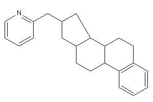 Image of 2-(7,8,9,11,12,13,14,15,16,17-decahydro-6H-cyclopenta[a]phenanthren-16-ylmethyl)pyridine