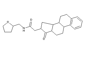 Image of 2-(17-keto-6,7,8,9,11,12,13,14,15,16-decahydrocyclopenta[a]phenanthren-16-yl)-N-(tetrahydrofurfuryl)acetamide