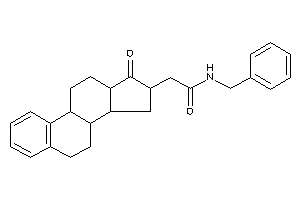N-benzyl-2-(17-keto-6,7,8,9,11,12,13,14,15,16-decahydrocyclopenta[a]phenanthren-16-yl)acetamide