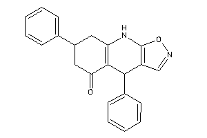 4,7-diphenyl-6,7,8,9-tetrahydro-4H-isoxazolo[5,4-b]quinolin-5-one
