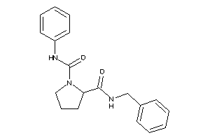 N'-benzyl-N-phenyl-pyrrolidine-1,2-dicarboxamide