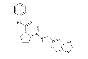 N-phenyl-N'-piperonyl-pyrrolidine-1,2-dicarboxamide