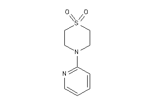 4-(2-pyridyl)-1,4-thiazinane 1,1-dioxide