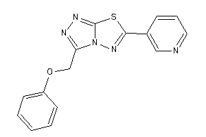 3-(phenoxymethyl)-6-(3-pyridyl)-[1,2,4]triazolo[3,4-b][1,3,4]thiadiazole