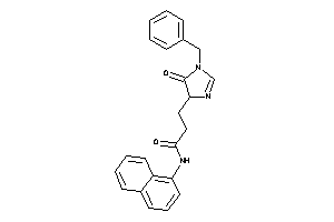 Image of 3-(1-benzyl-5-keto-2-imidazolin-4-yl)-N-(1-naphthyl)propionamide