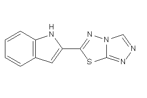 6-(1H-indol-2-yl)-[1,2,4]triazolo[3,4-b][1,3,4]thiadiazole