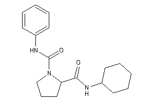 N'-cyclohexyl-N-phenyl-pyrrolidine-1,2-dicarboxamide