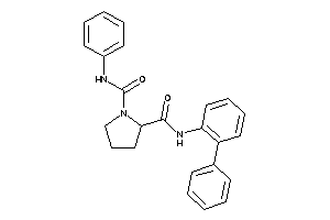 N-phenyl-N'-(2-phenylphenyl)pyrrolidine-1,2-dicarboxamide