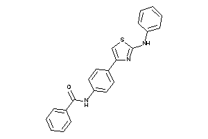 N-[4-(2-anilinothiazol-4-yl)phenyl]benzamide