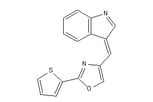 4-(indol-3-ylidenemethyl)-2-(2-thienyl)oxazole