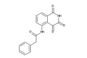 2-phenyl-N-(1,3,4-triketo-5-isoquinolyl)acetamide