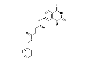 Image of N-benzyl-N'-(1,3,4-triketo-6-isoquinolyl)succinamide