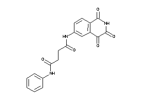 Image of N-phenyl-N'-(1,3,4-triketo-6-isoquinolyl)succinamide