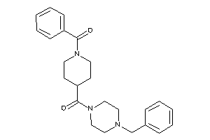 Image of (1-benzoyl-4-piperidyl)-(4-benzylpiperazino)methanone