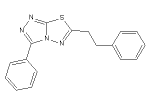 6-phenethyl-3-phenyl-[1,2,4]triazolo[3,4-b][1,3,4]thiadiazole