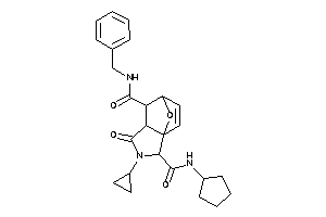 N'-benzyl-N-cyclopentyl-cyclopropyl-keto-BLAHdicarboxamide