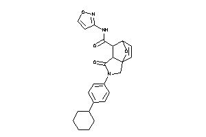(4-cyclohexylphenyl)-N-isoxazol-3-yl-keto-BLAHcarboxamide