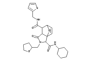 N-cyclohexyl-keto-(tetrahydrofurfuryl)-N'-(2-thenyl)BLAHdicarboxamide