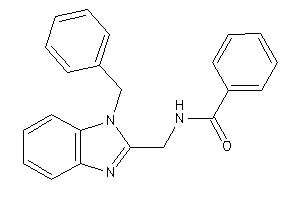 N-[(1-benzylbenzimidazol-2-yl)methyl]benzamide