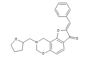 2-benzal-8-(tetrahydrofurfuryl)-7,9-dihydrofuro[2,3-f][1,3]benzoxazin-3-one