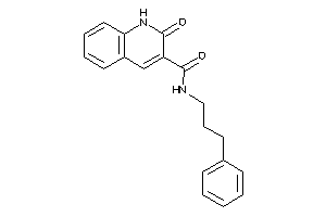 2-keto-N-(3-phenylpropyl)-1H-quinoline-3-carboxamide